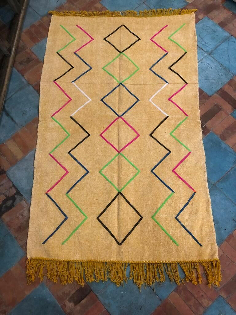 Tapis Berber Coloré