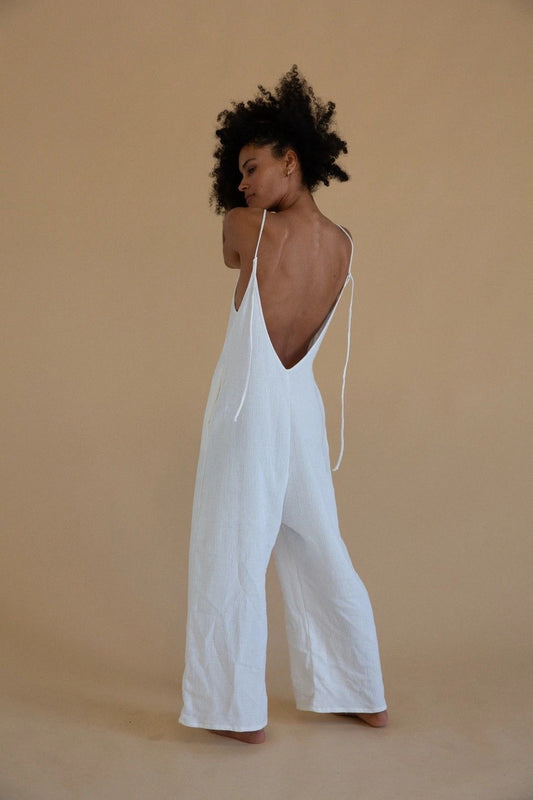 Linen romper