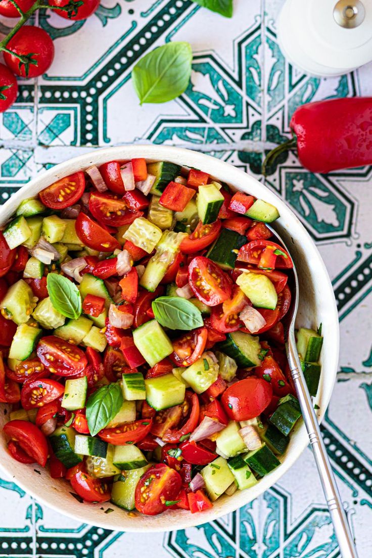 Salade Tomate Concombre